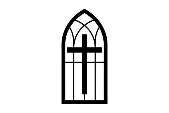Black Gothic Cross Stained Glass Window: A Guide to Style, Application, and Design Alternatives