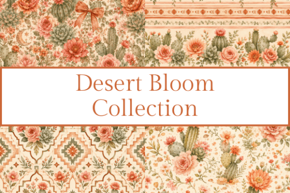 Desert Bloom Watercolor Clipart Guide