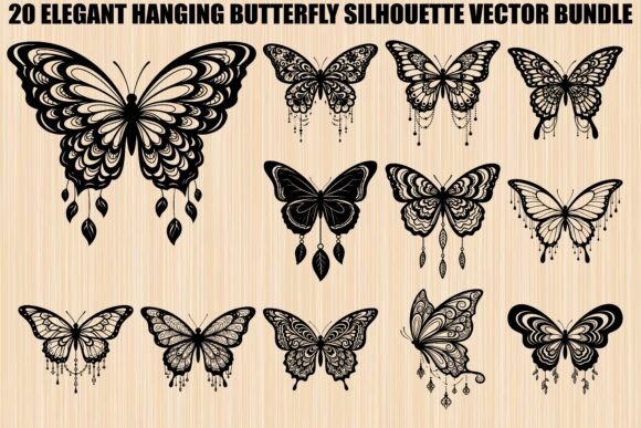 Elegant Butterfly SVG Bundle: Creative Uses