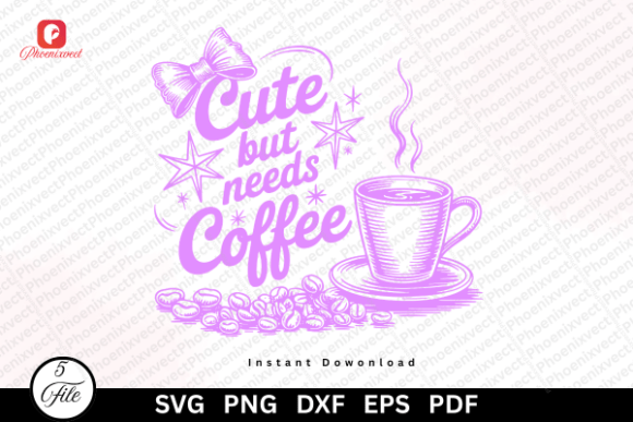 Elevate Designs with Cute Coffee SVGs