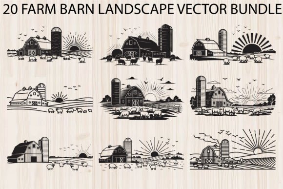 Elevating Rural Aesthetics: The Strategic Value of the Farm Barn Landscape Bundle in Modern Design