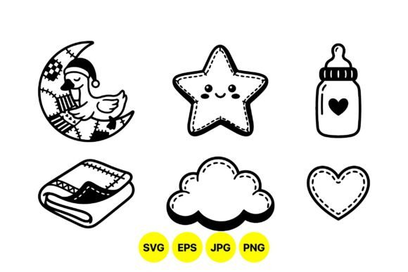 Evaluating the Cute Nursery Clipart Collection for Modern Design Projects