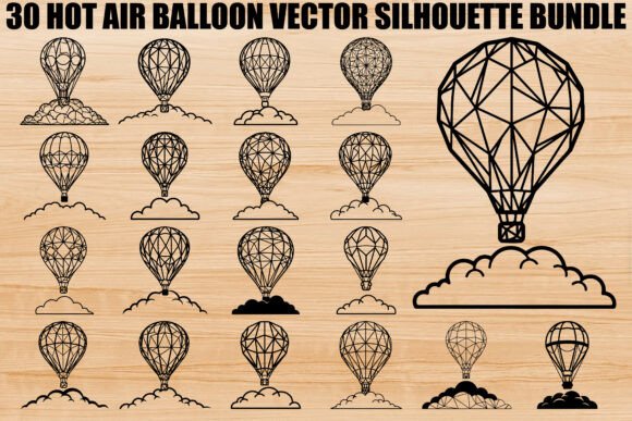 Evaluating the Hot Air Balloon Silhouette Bundle for Professional Design Workflows