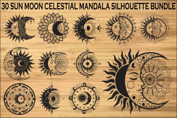 Exploring the Sun Moon Celestial Mandala Bundle for Creative Projects