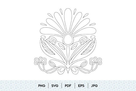 Floral Folk Art Design Guide