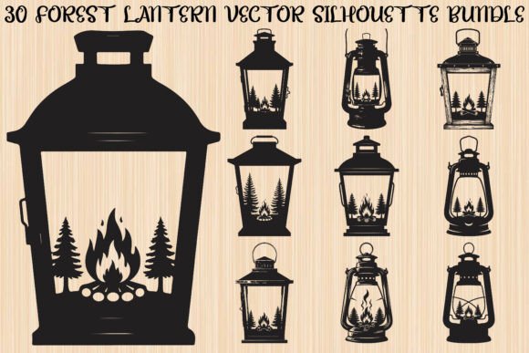 Forest Lantern Bundle: A Practical Guide to Rustic Vector Art