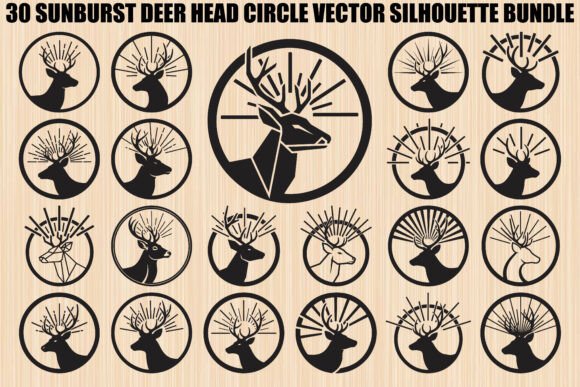 Integrating the Sunburst Deer Circle Bundle into Your Creative Workflow