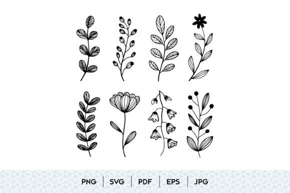 Unlocking Creative Potential with the Botanical Floral Elements SVG Bundle