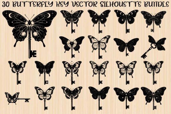 Unlocking Creativity: A Practical Guide to the Butterfly Key Silhouette Bundle