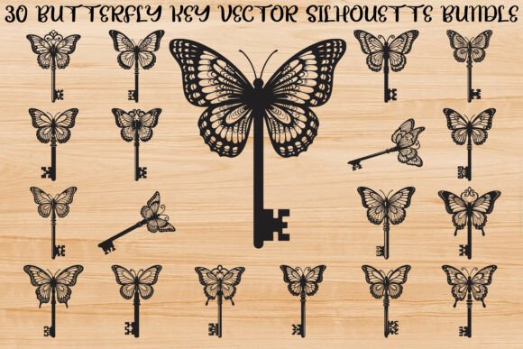 Unlocking Creativity: The Art and Utility of the Butterfly Key Design Bundle