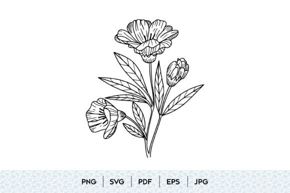 Unlocking the Beauty of Wildflower Botanical Line Art: A Guide to Versatile Digital Design
