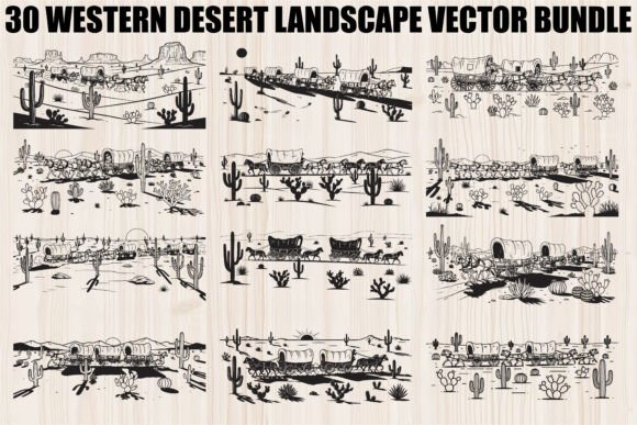 Western Desert Landscape Bundle Guide